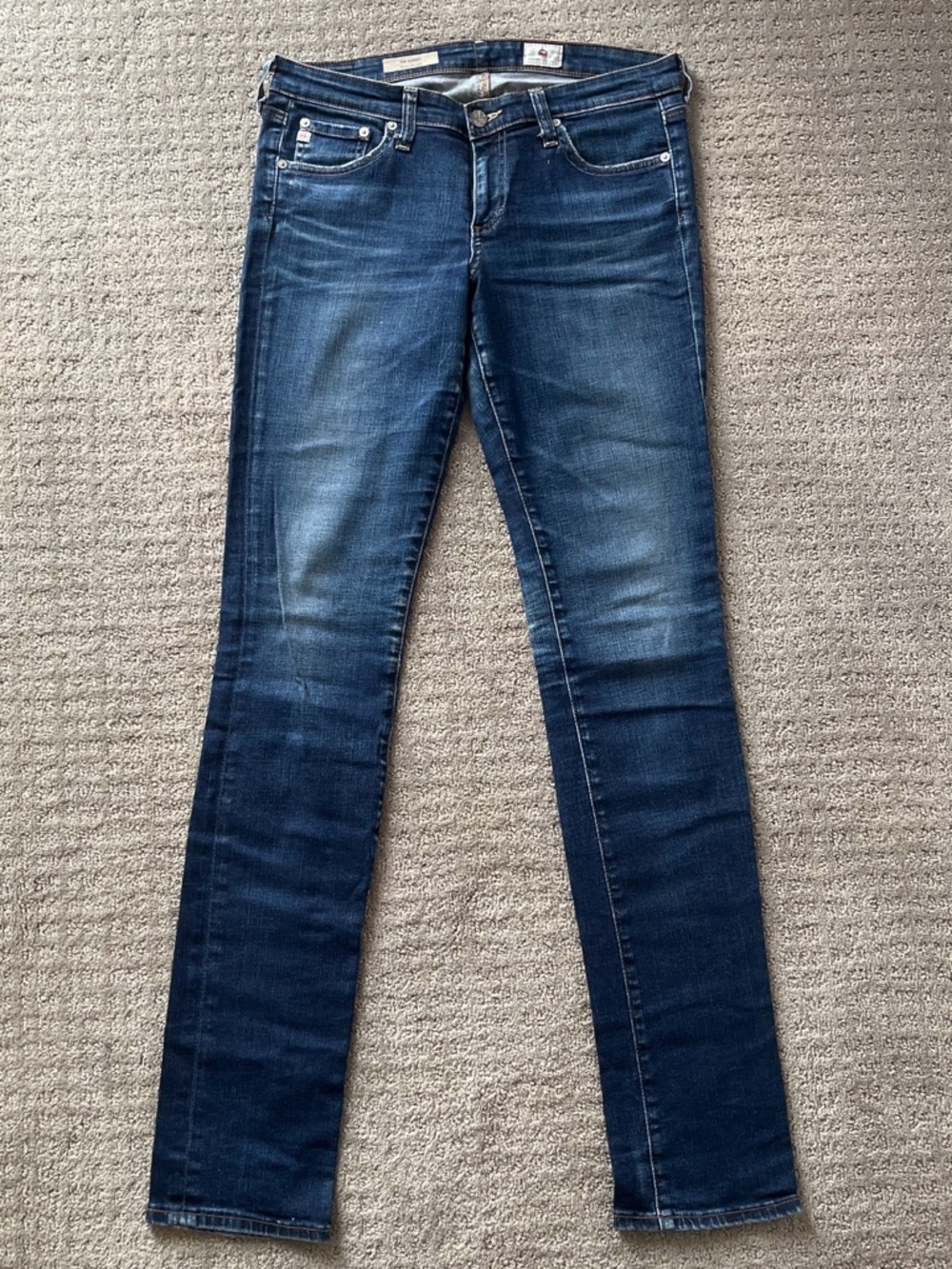 AG Adriano Goldschmied Women's Dark Indigo Skinny Jeans